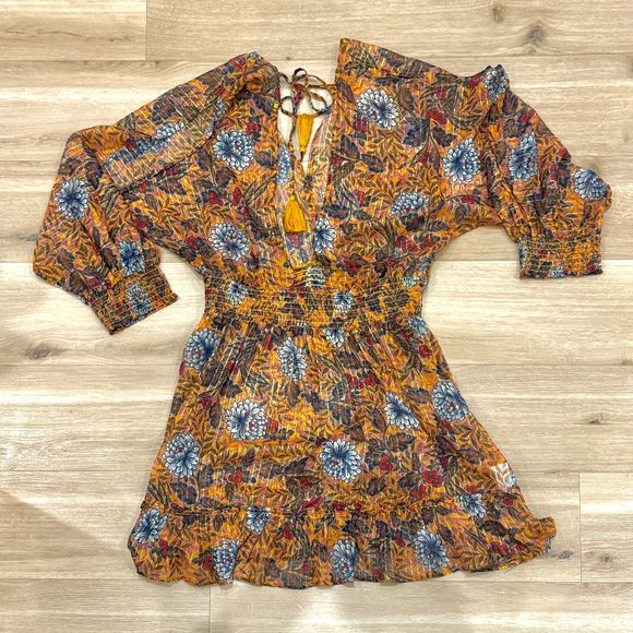 NWOT* Amoressa Tango Metallic Shimmer Beach Dress Swimsuit Cover Up - Women's M - Picture 10 of 11